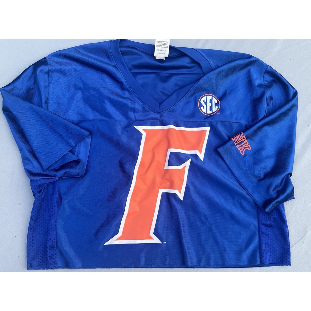 Victoria Secret‎ Pink Florida Gators University Jersey Blue Size Medium